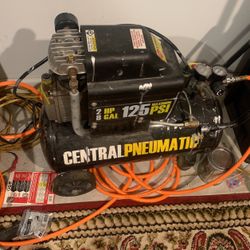 Central Pneumatic Air Compressor 125psi