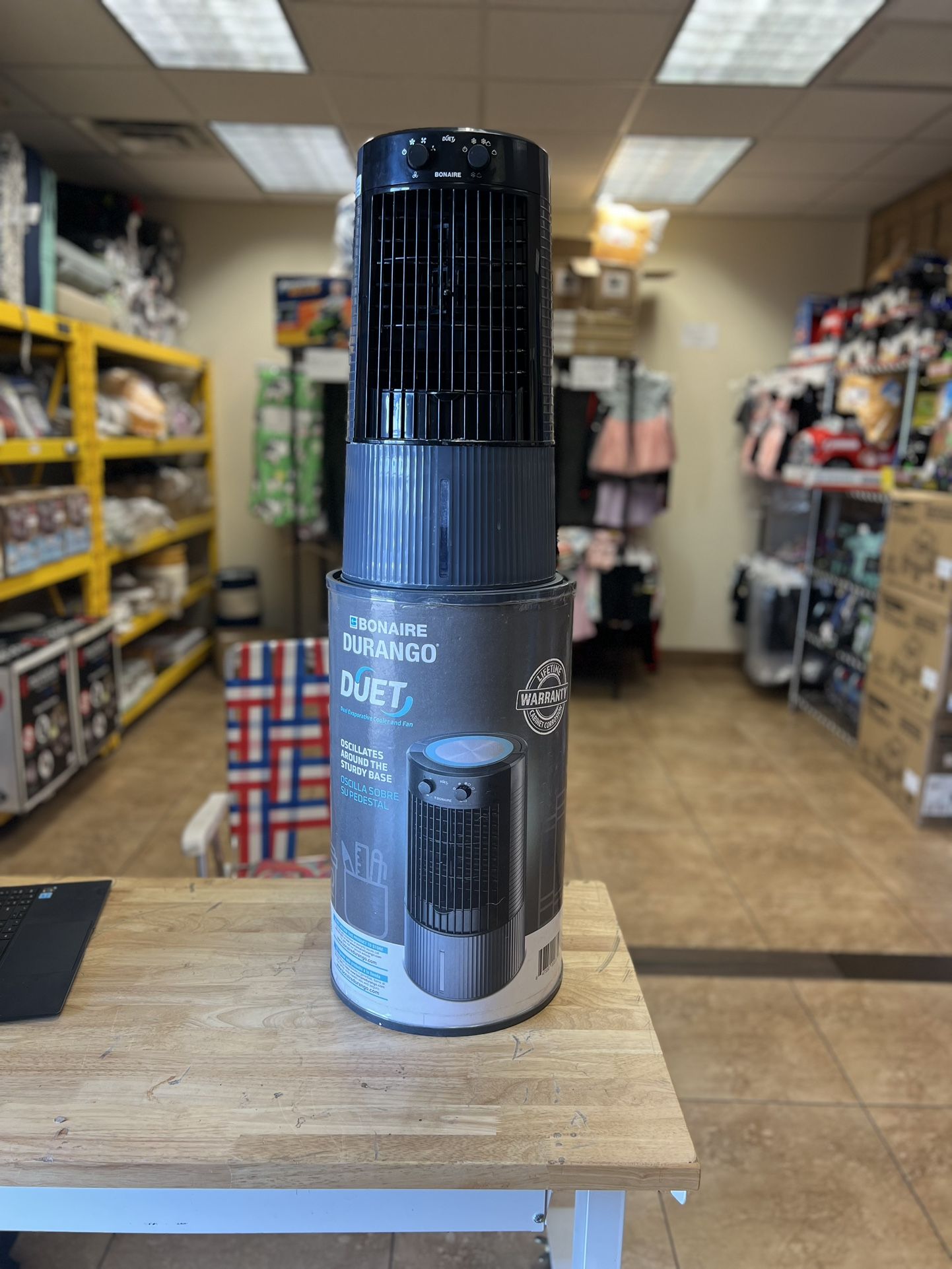 New Bonaire Durango Duet 300 CFM Speed Portable Evaporative