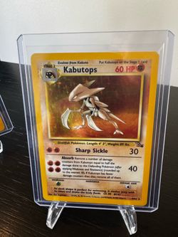 Kabutops holo Pokemon 1999