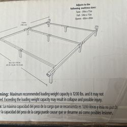 Adjustable Metal Bed Frame 