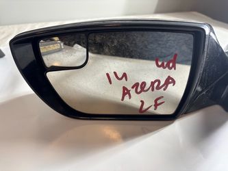Driver mirror 2014 Hyundai Azera black
