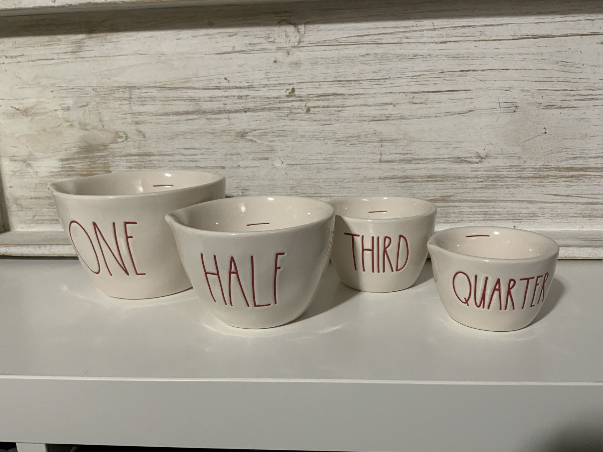 Matte Rae Dunn Measuring Cups. for Sale in Oak Glen, CA - OfferUp