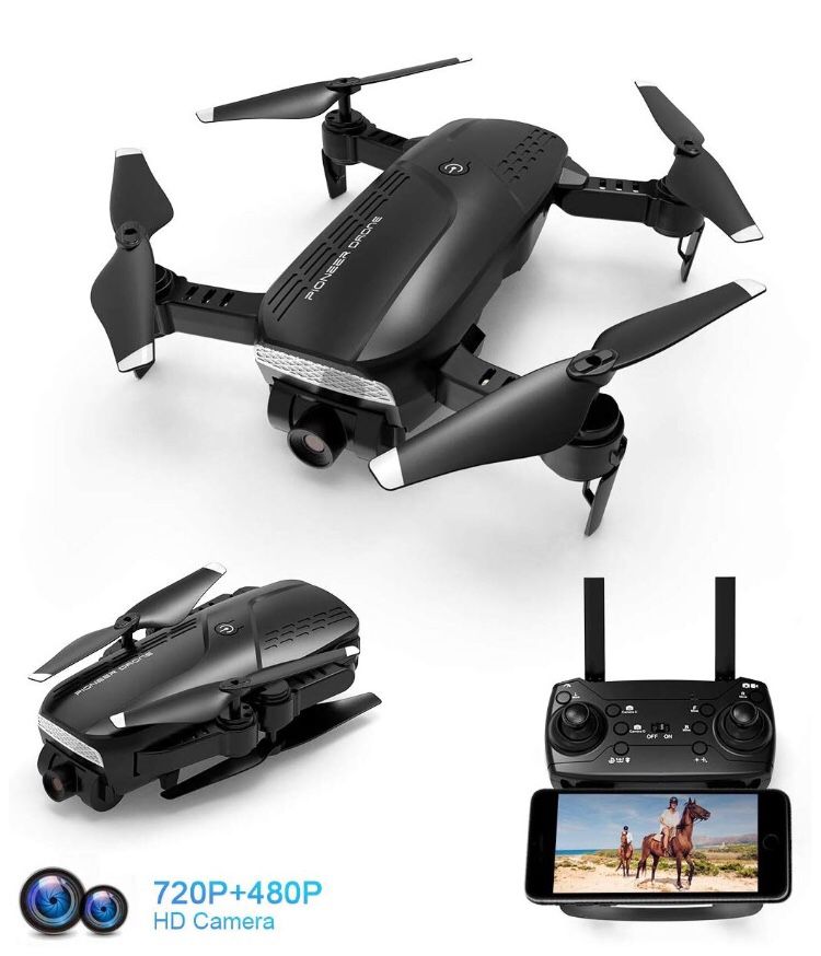 Drone with Dual 720p & 420p HD Cameras