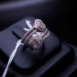 Heart Shaped Baguette Cut Ring | Lifetime Warranty