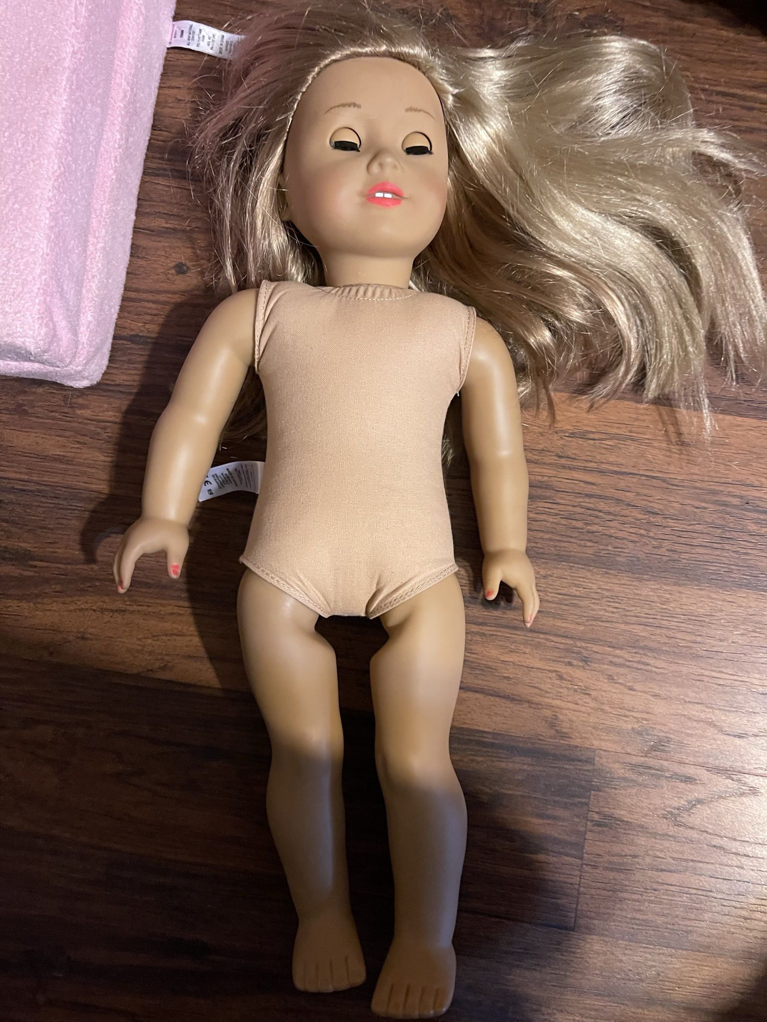 American Girl Doll And Lounge Chair