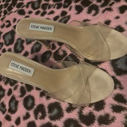 tan Steve Madden Heels