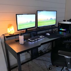 Gaming Desk w/ Outlets