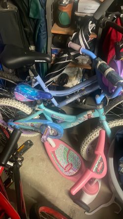 Frozen bike