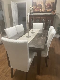 Table With 6 Chairs