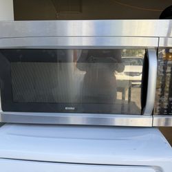 Kenmore Stainless Steel Over The Range Microwave 