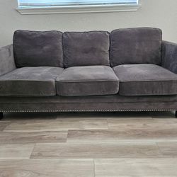 Couch And Bar Stools