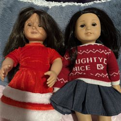 American Girls Doll Set And Accessories