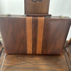 Backgammon Set With Case
