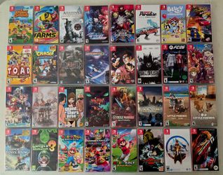 Nintendo Switch Games (Read Description)