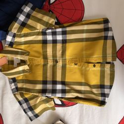 Kids Burberry Button Up