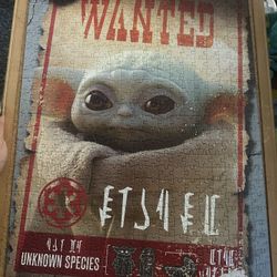 Star Wars Grogu puzzle