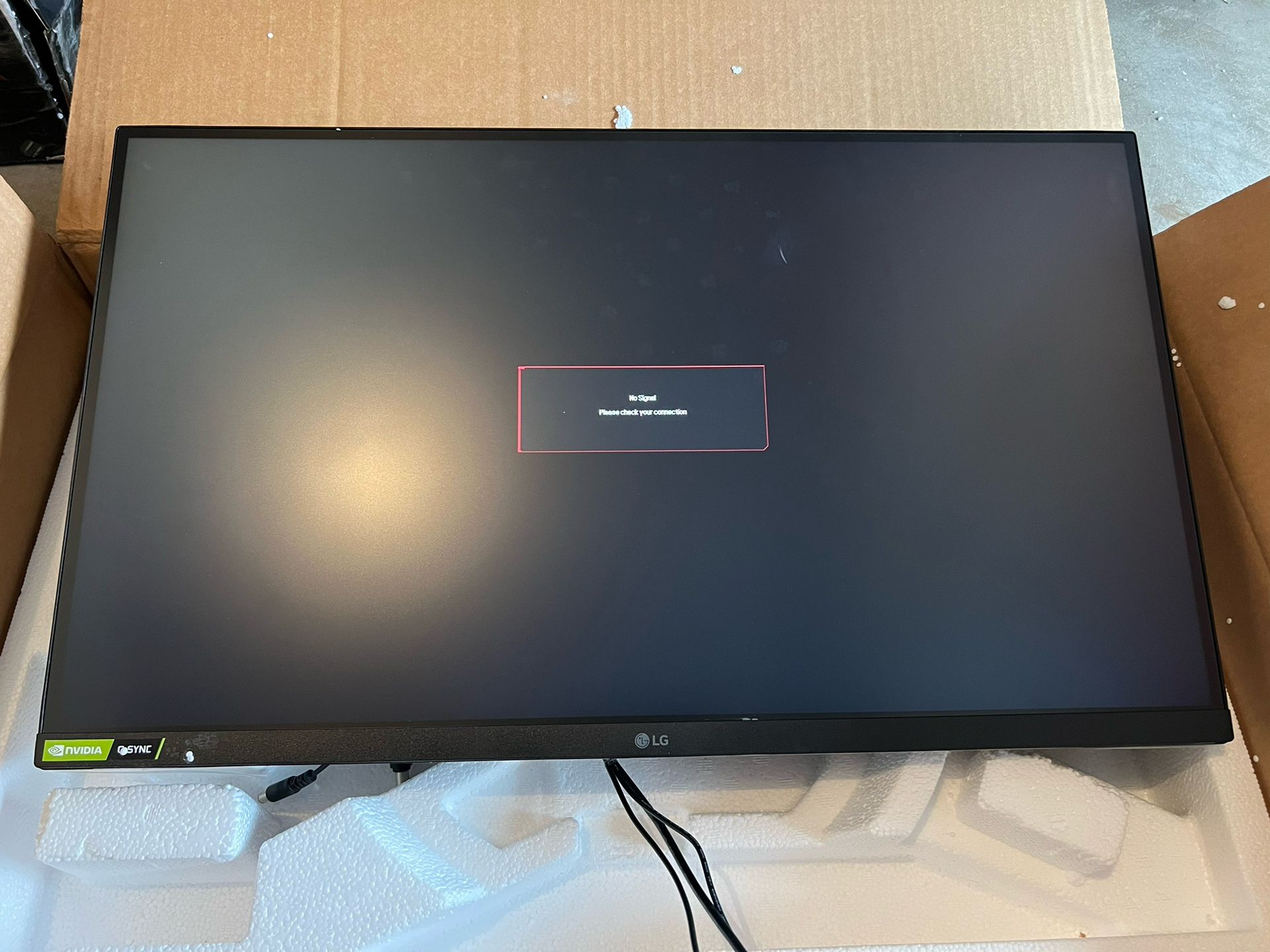 27 Inch LG UltraGear Monitor Only 