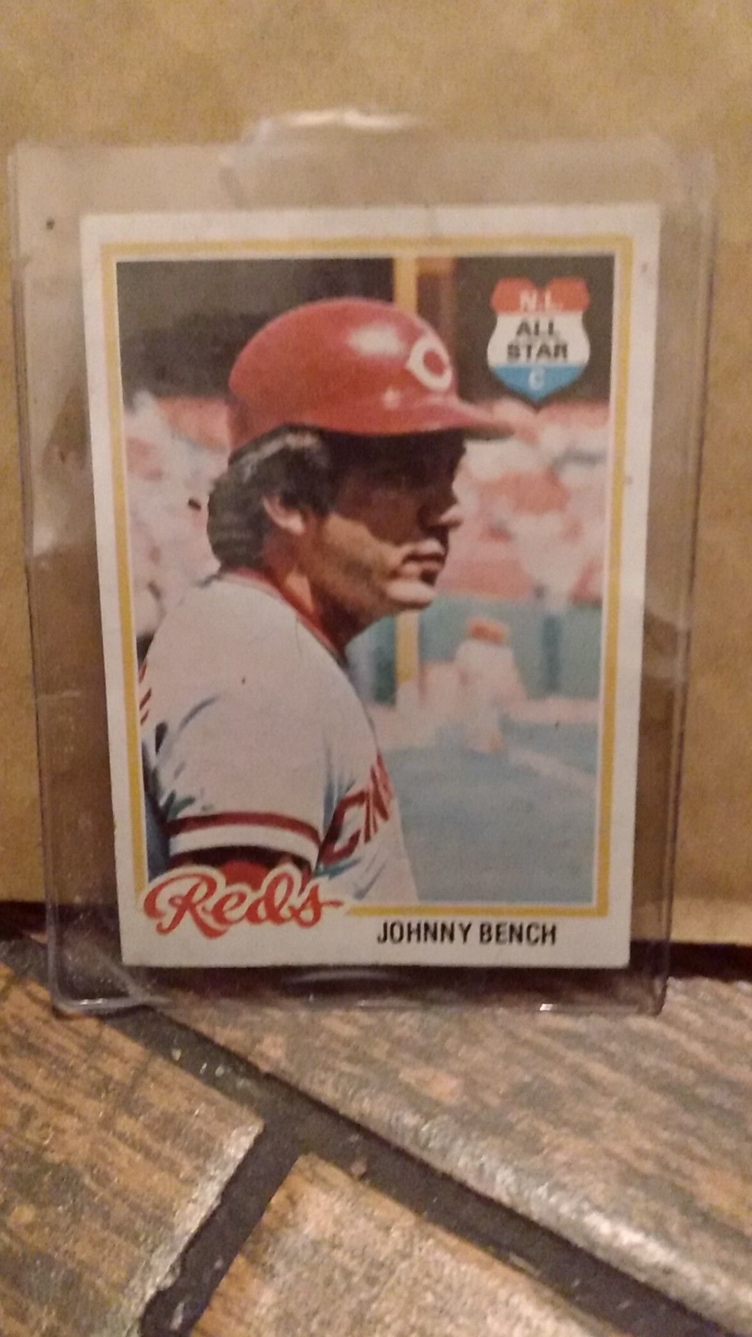 JOHNNY BENCH All - Star card