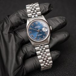Rolex datejust 36 watch (ref 16234)