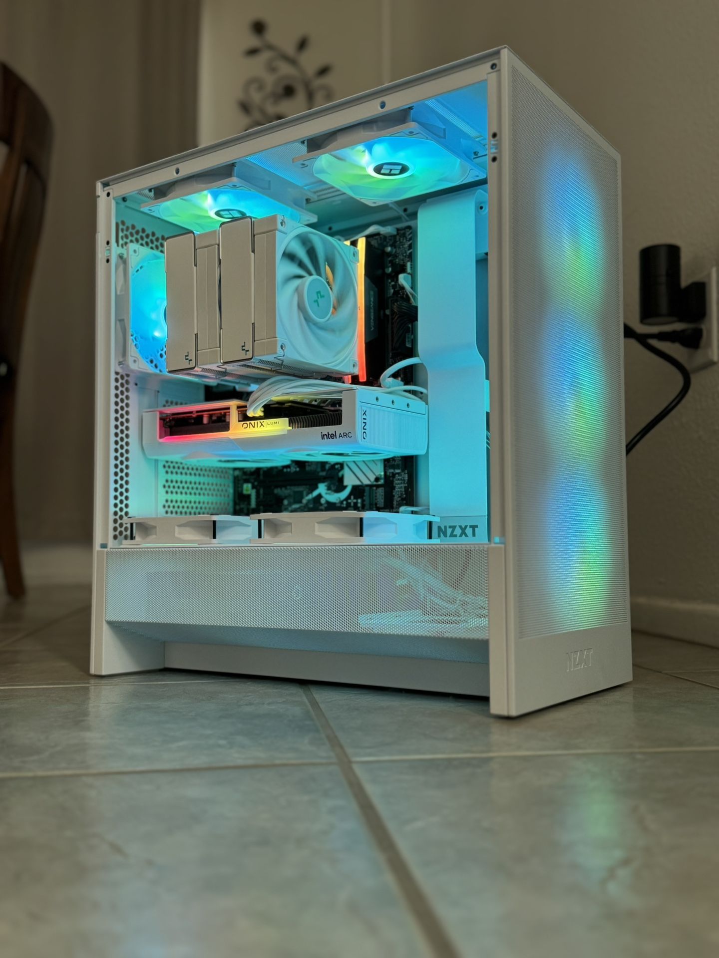 NZXT H5 Flow Gaming PC ~ Intel I5-14600K X ARC B580 12GB