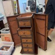 STANDUP JEWELRY BOX USED $150