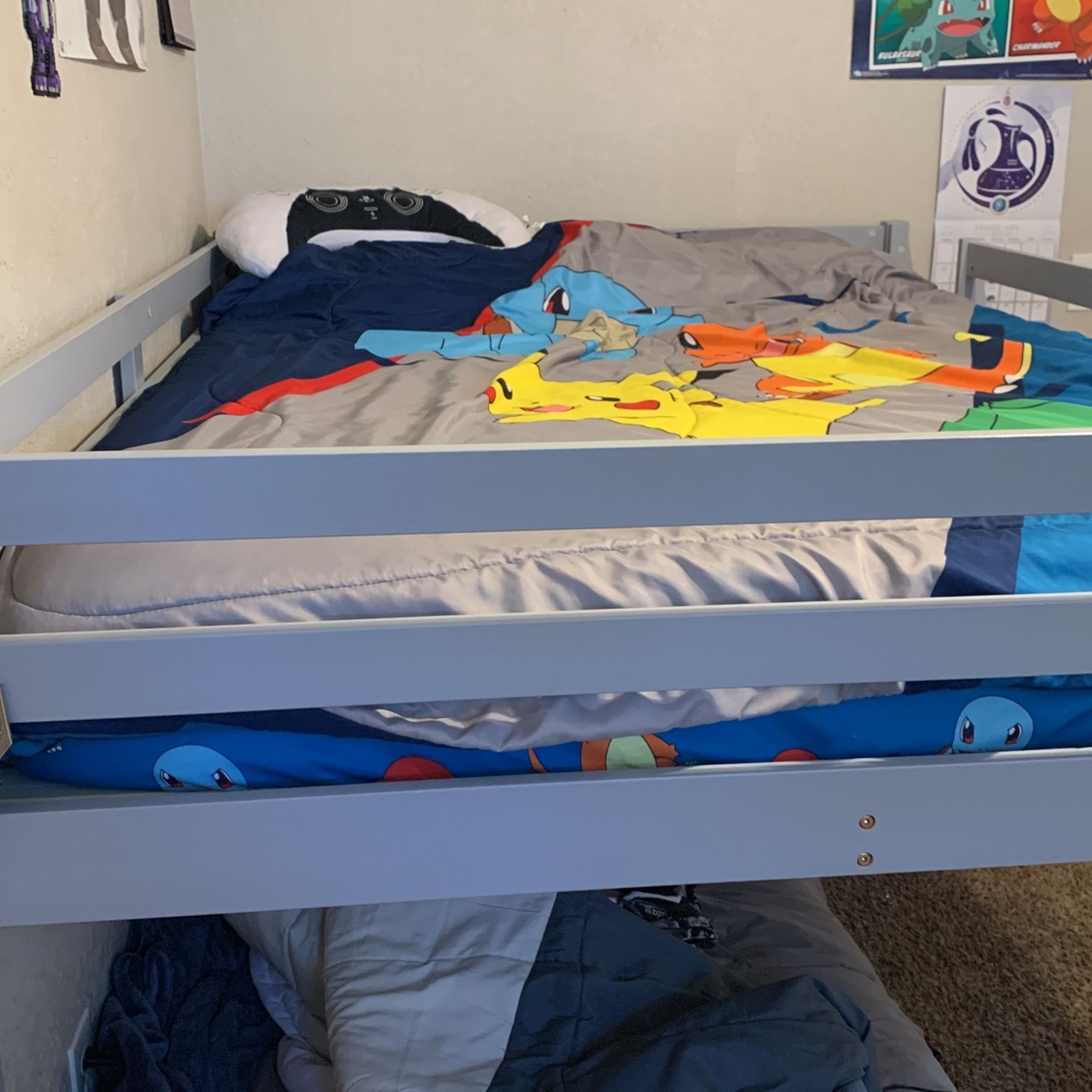 Full Size Loft Bunk Bed For Kids