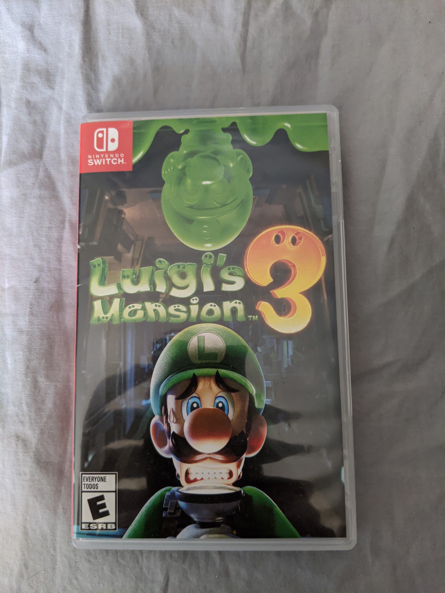 Luigi's mansion 3, nintendo switch game new barely used