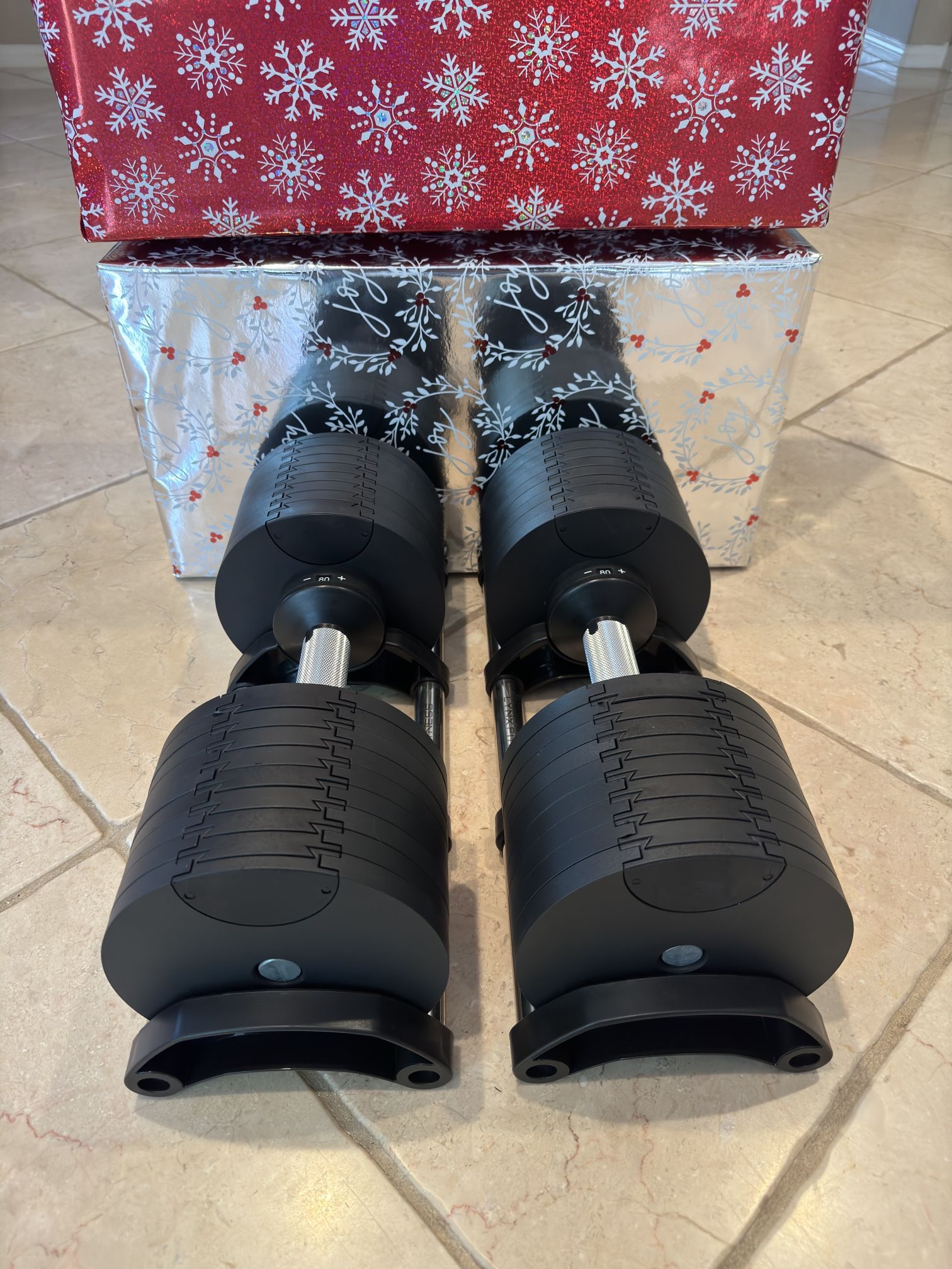 80Ib Adjustable Dumbbells 