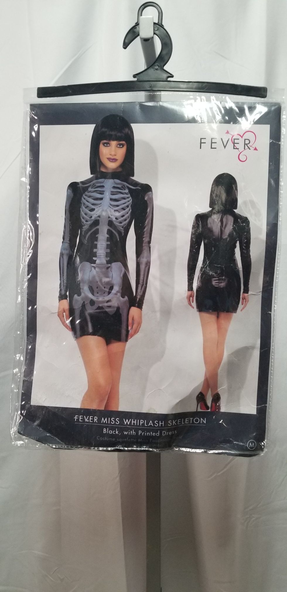 Fever miss whiplash skeleton womens medium 10/12