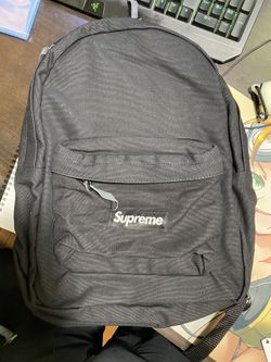 お試し価格！ Supreme Canvas Backpack Black - バッグ