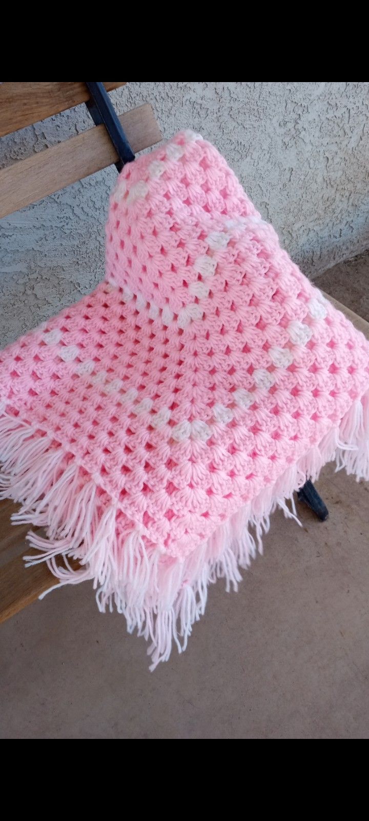 Vintage Handmade Baby Blanket