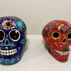 Hand-painted Ceramic Sugar Skulls