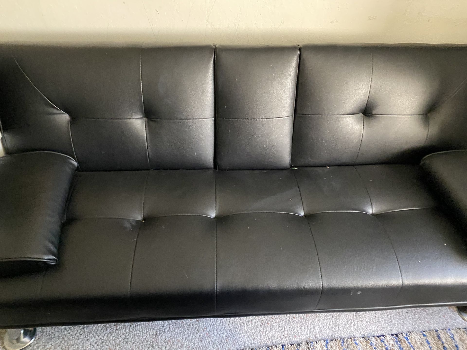 Sofa futon Black 100 Furniture