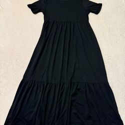 Girl’s Tiered Knit Dress