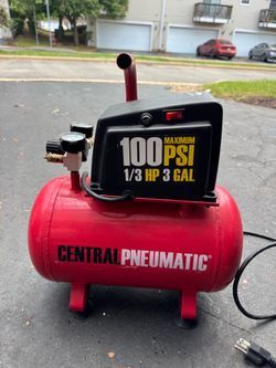 Air compressor 100 psi/ 3 gallons