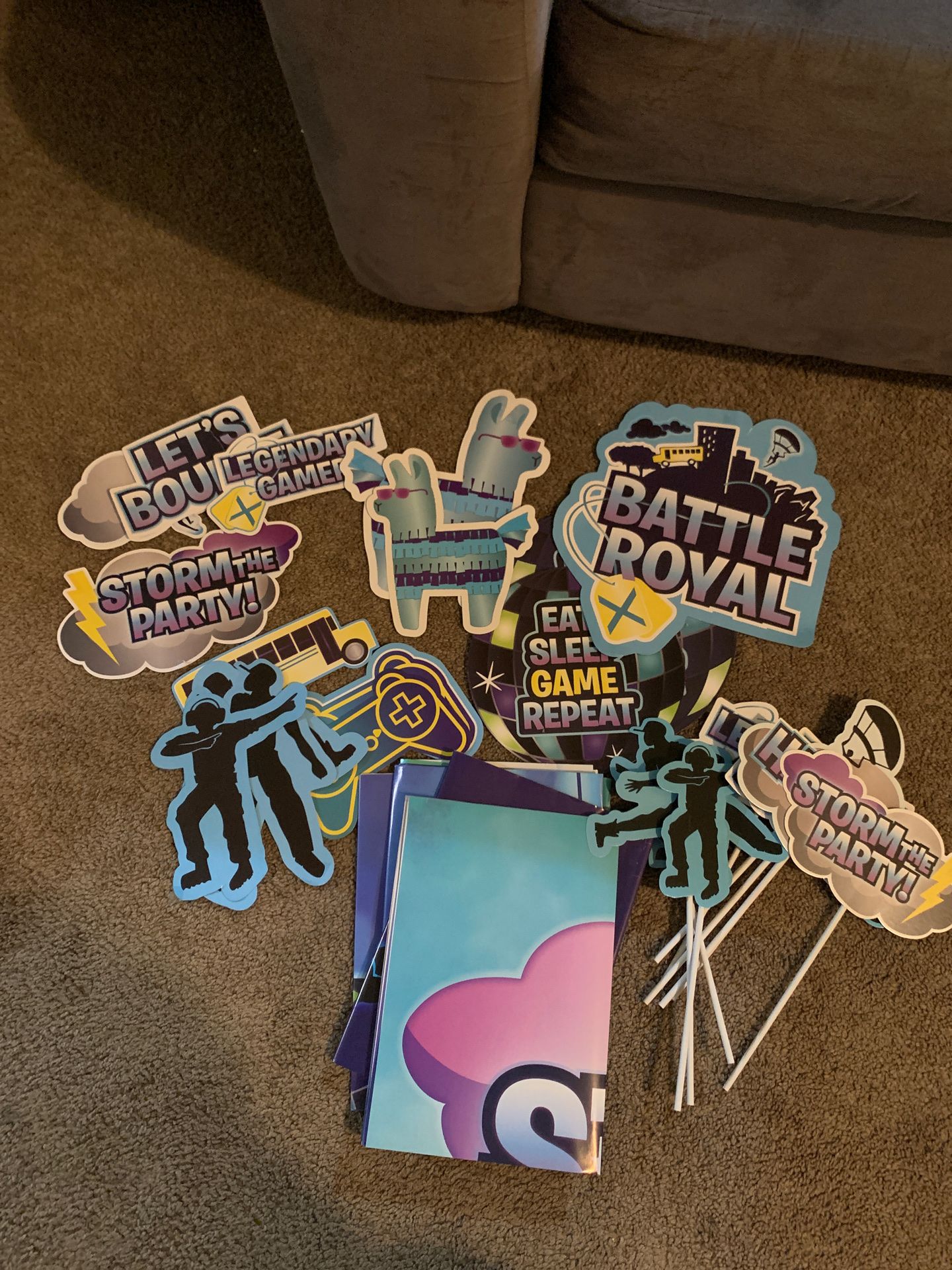 Fortnite party decoration