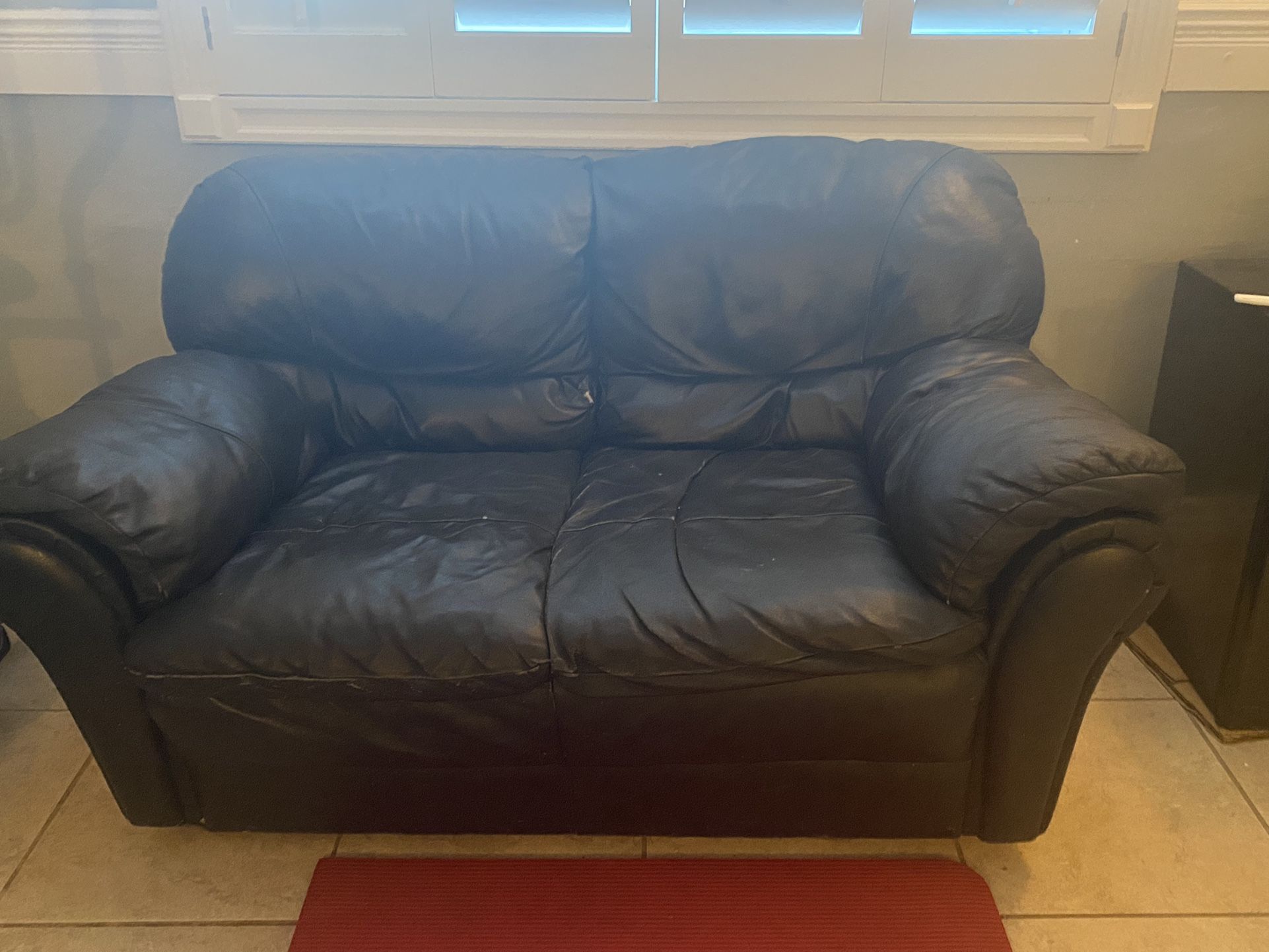 Used Loveseat And Oversized  Chair With Ottoman