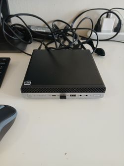 First come first pick up!
All for Only 200 dollars!
Mini HP Elite desk Pro PC (great for business) with Rayzon 5 PRO processor and 8 giga memory ram.
