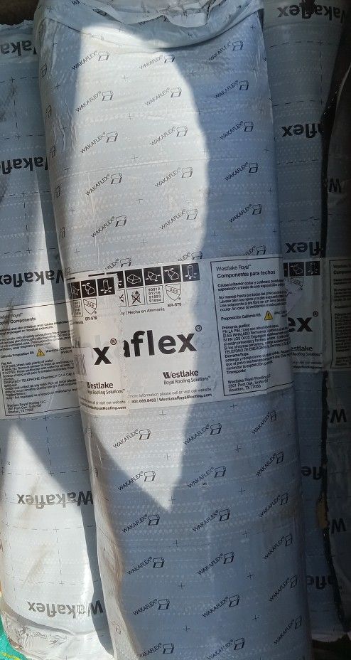 Wakaflex Roof Flashing Self Adhesive 22" Wide 16.5 Ft Long Made In Germany 