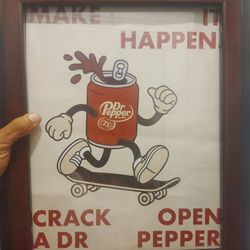 Vintage Dr.Pepper frames