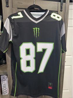 Monster Energy collector's edition Gronkowsky NFL jersey