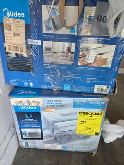 Midea U-Shaped Window Air Conditioner 12000 and 8,000 BTU