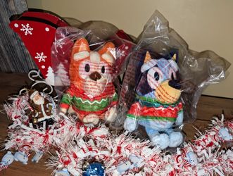 🌲🎁 Best Gifts 🎁 🎄 Bluey And Bingo Christmas Plushies 😄 🎄