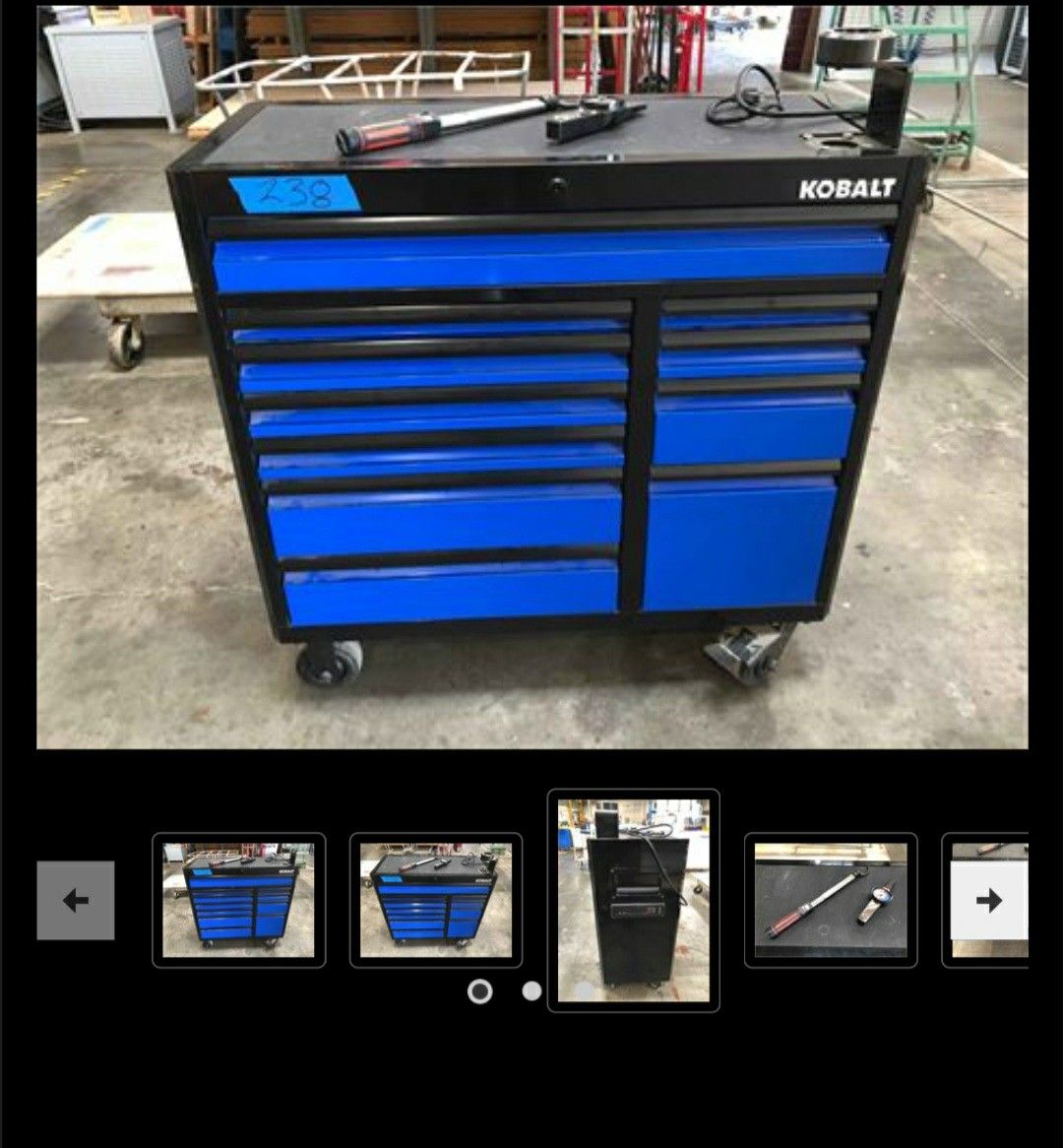Kobalt tool box