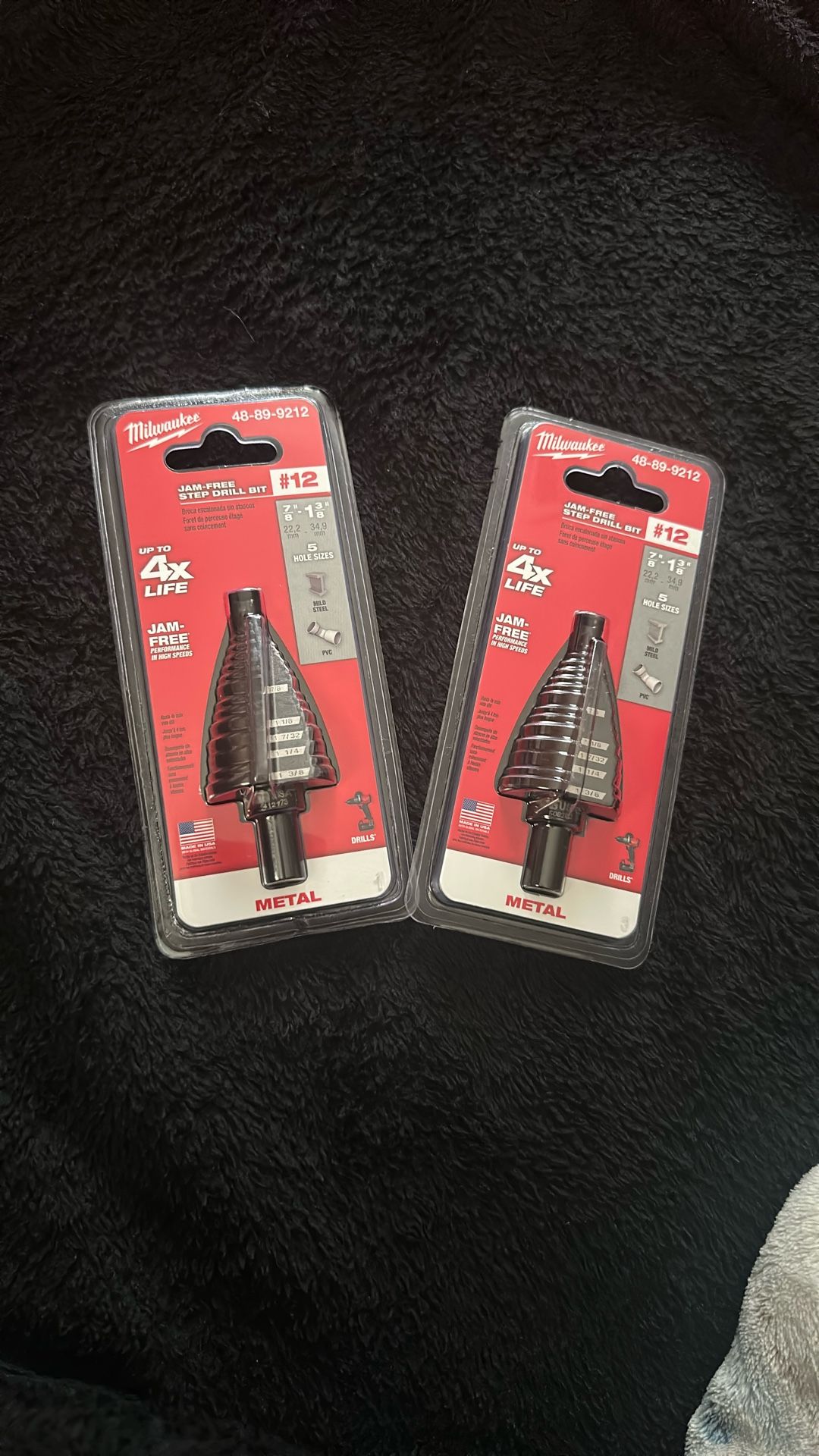 Milwaukee Jam-Free Step Drill Bit