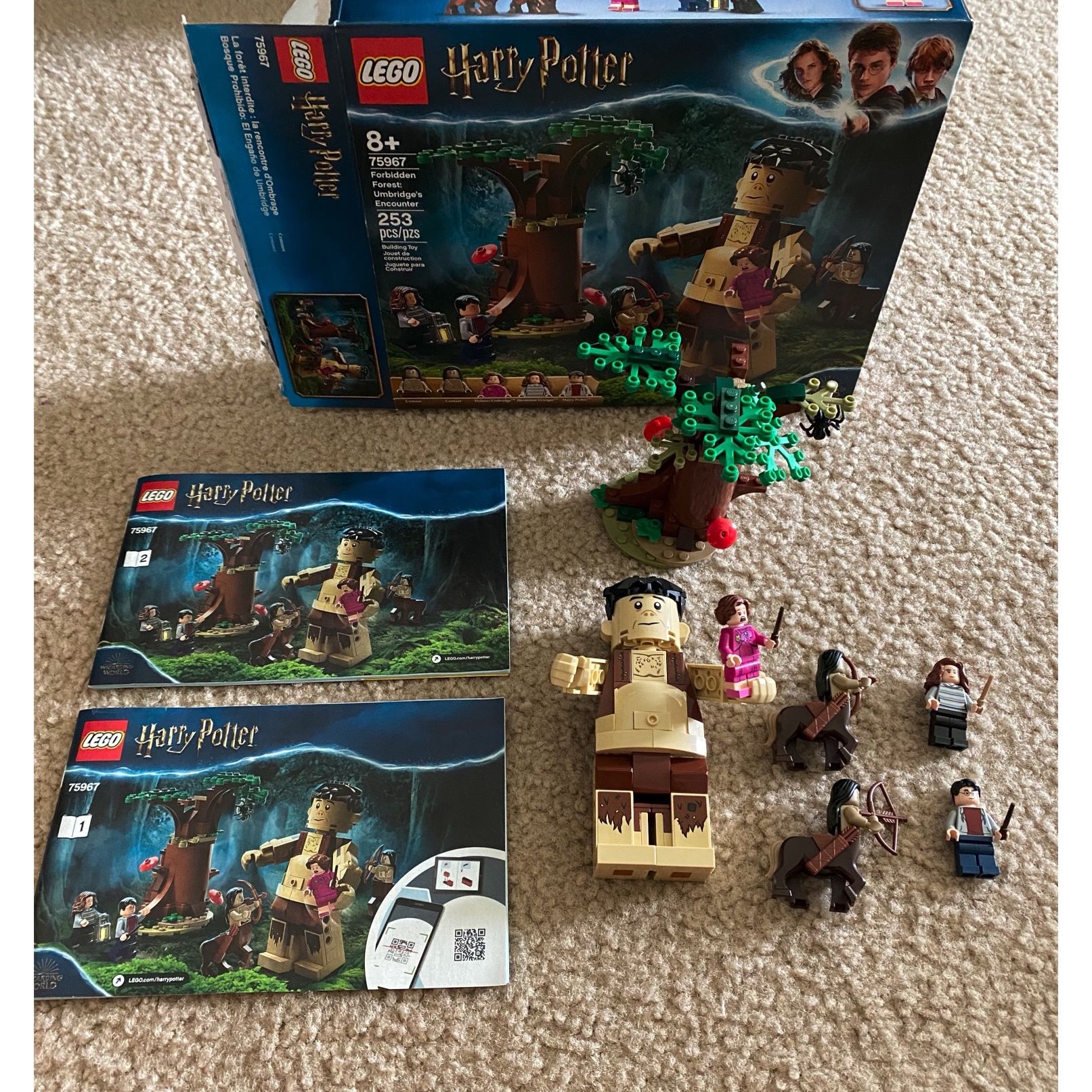 Lego Harry Potter Forbidden Forest Umbridge s Encounter Set 100 Complete for Sale in Las Vegas NV OfferUp