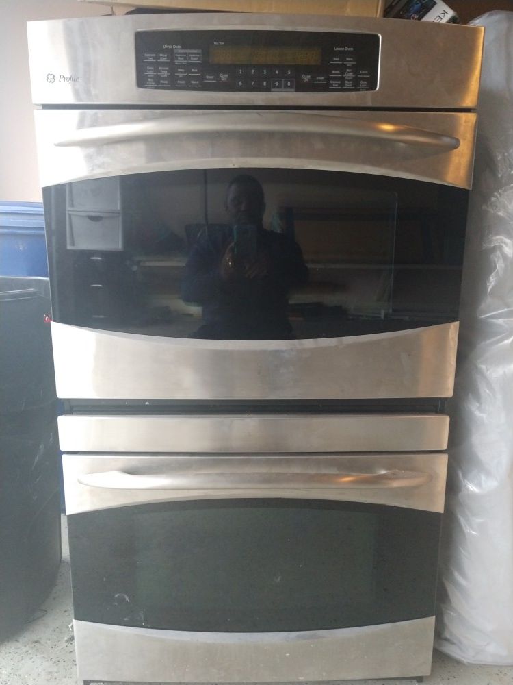 GE Profile PT956SMSS Electric Convection Double Wall Oven