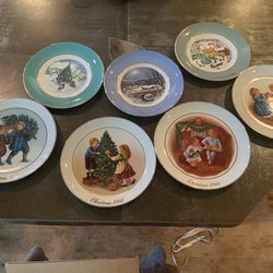 Avon Christmas Plates