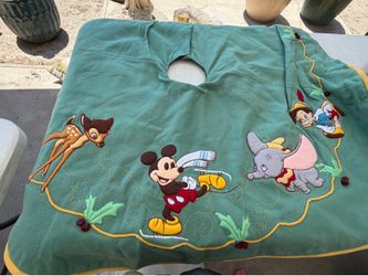 vintage Disney felt Christmas tree skirt
