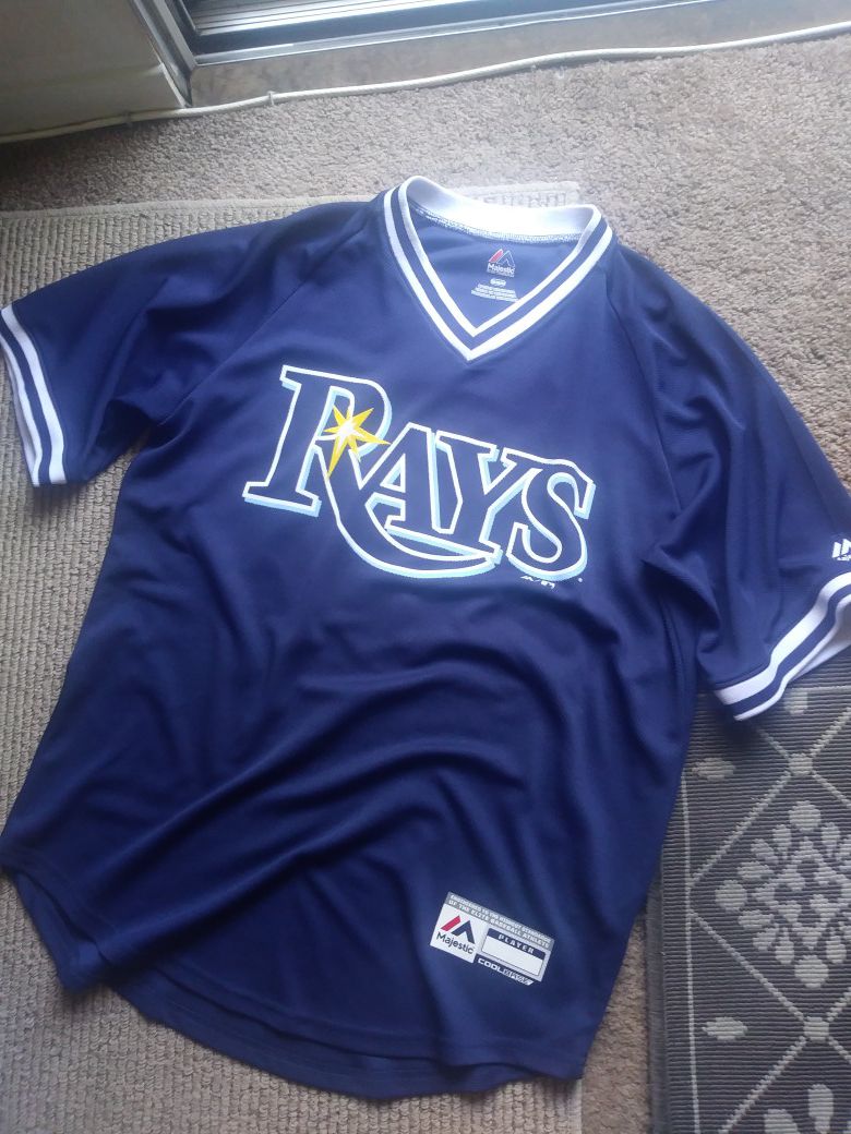 Tampa Bay Rays Majestic Cool Base Pullover Jersey